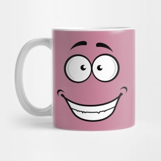 funny comic cartoon face Mug